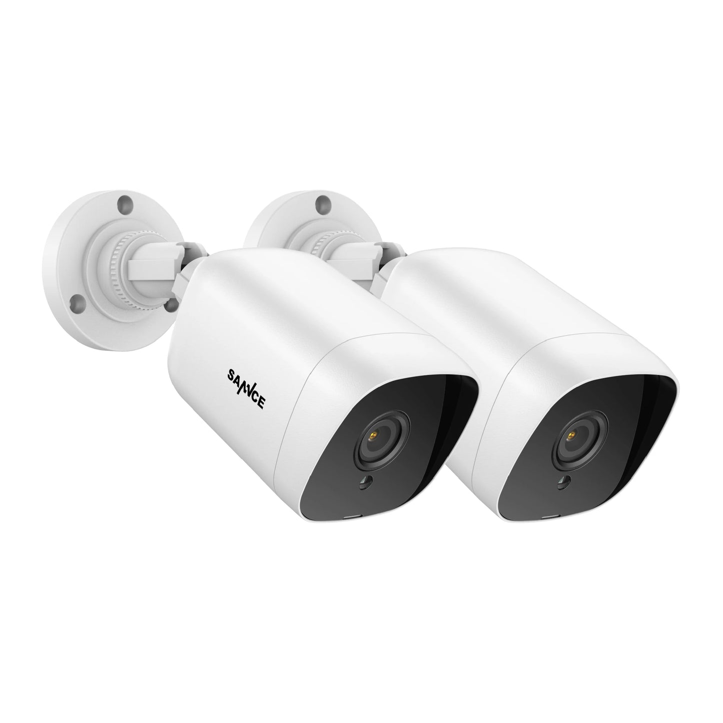 SANNCE 2/4PCS 2.0MP 1080P TVI Security Cameras Indoor Outdoor IR Night Vision CCTV Surveillance Security Camera With BNC Cable